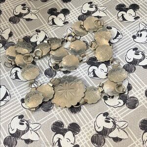 Floral Embossed Women's Belt